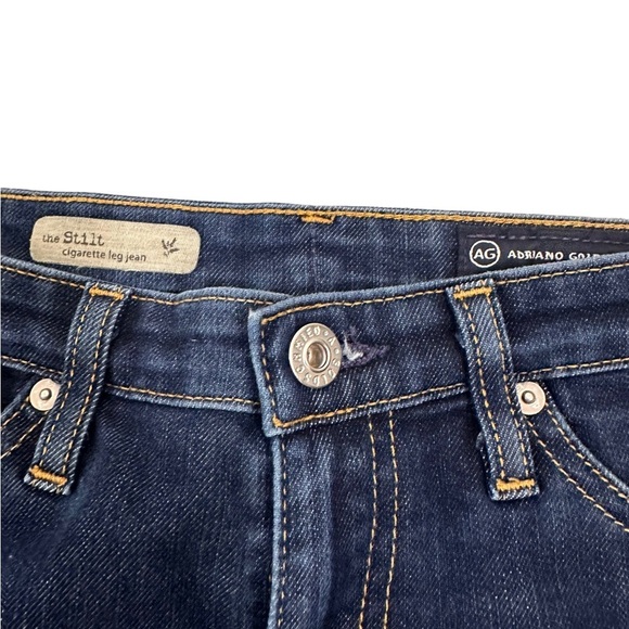 AG Adriano Goldschmied Women's Jeans The Stilt Cigarette Leg Skinny Ankle 26R - Picture 11 of 16